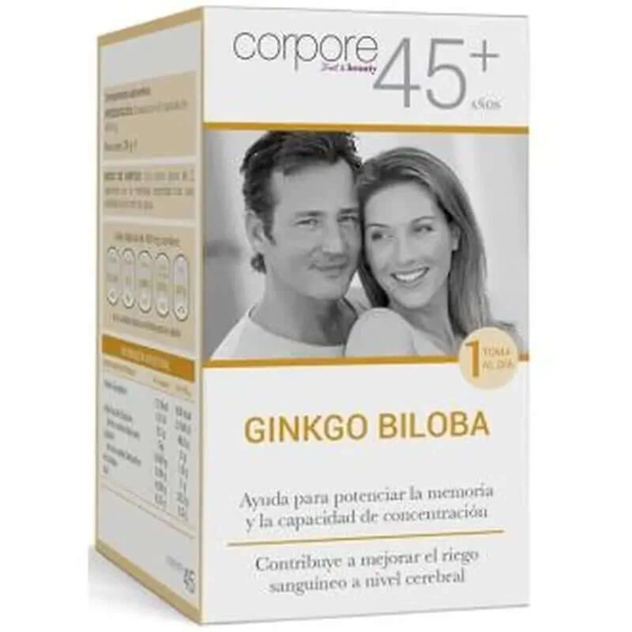 Corpore Diet Corpore Diet 45+ Geheugen Ginkgo Biloba 60 Capsules