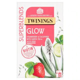 Superblends Glow kruidenthee, 18 builtjes, Twinings