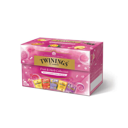 Thee-ei mix met 5 fruit- en kruidensmaken, 20 builtjes, Twinings