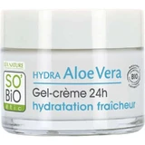 So'Bio Etic Aloe feuchtigkeitsspendende Gel-Creme 24H 50Ml