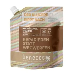 Benecos Hafer Repair Shampoo 500ml Nachfüllpackung. Bio Vegan