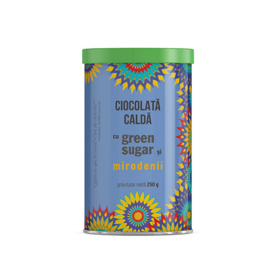 Warme chocolademelk met groene suiker, 250 g, Remedia