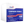 Compresas estériles 10x10 cm, Cara, 20 bolsitas/caja, Labormed