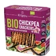 Crackers bio sans gluten aux pois chiches et à l'ail, 80 g, Krippu