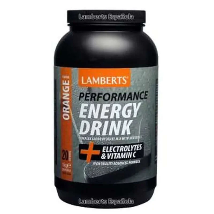 Lamberts Energy Drink al gusto di arancia 1Kg