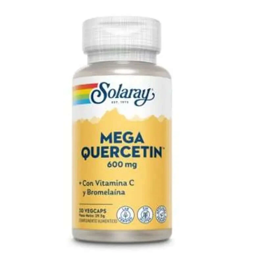 Solaray Mega Quercitin 600Mg. 30 KapselnSveg