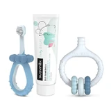 Suavinex Zahnpflege Starter Set +0 Monate, Blau