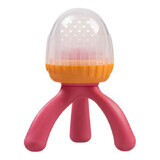 Silicone feeding device, +6 months, Pink + Orange, BBOX