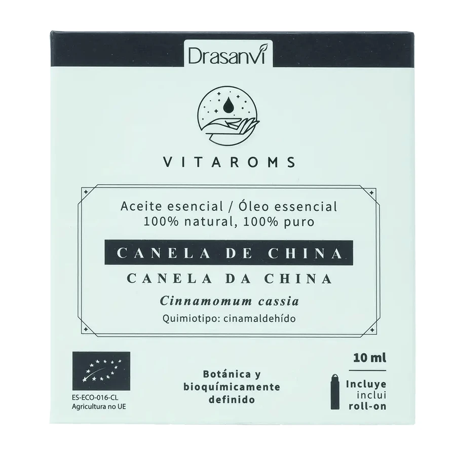 Drasanvi Vitaroms Cannelle Chinoise Huile Essentielle Bio , 10 ml