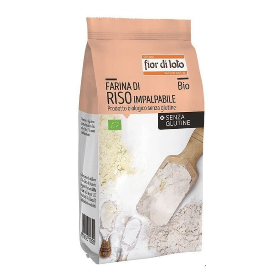 Glutenfreies Bio-Reismehl, 375 g, Fior di Loto