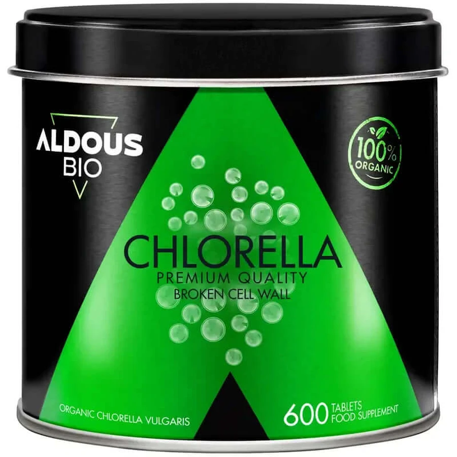 Aldous Bio Chlorella Bio Premium, 500 Einheiten