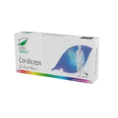 Cordiceps, 30 capsules, Pro Natura