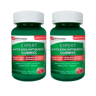 Forté Pharma Duplo Expert Anticaida Gummies, 2 x 60 cukierków