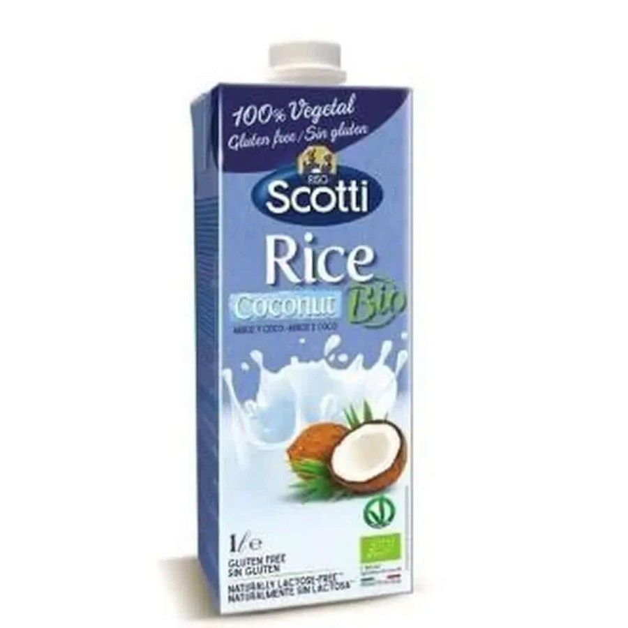 Scotti Groente Rijst & Kokos Drink 1L. Bio Sg Vegan**