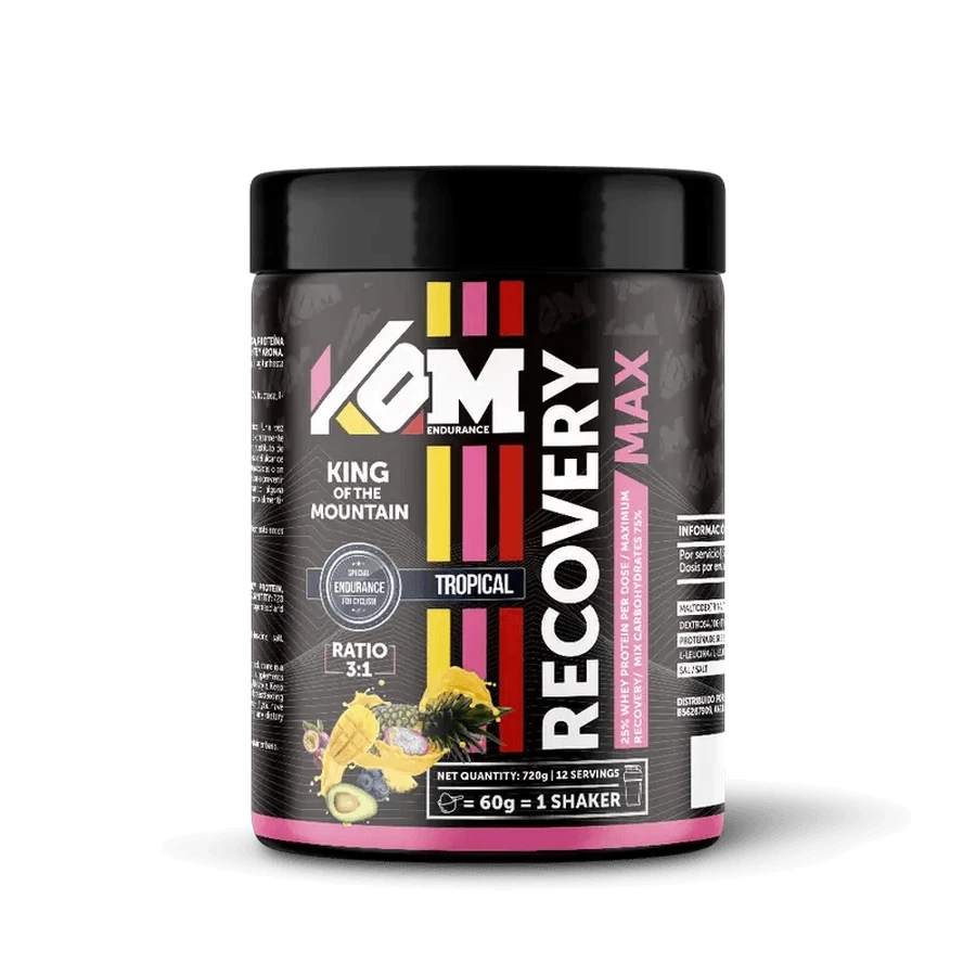 Kom Endurance Recuperador Nutricion Deportiva , herstelblik 720gr tropische smaak