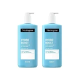 Neutrogena Hydro Boost Ultralight Gel Hydraterende Crème voor Lichaam, 2X400 ml