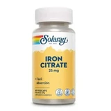Solaray Eisenzitrat 25Mg. 60 Kapseln