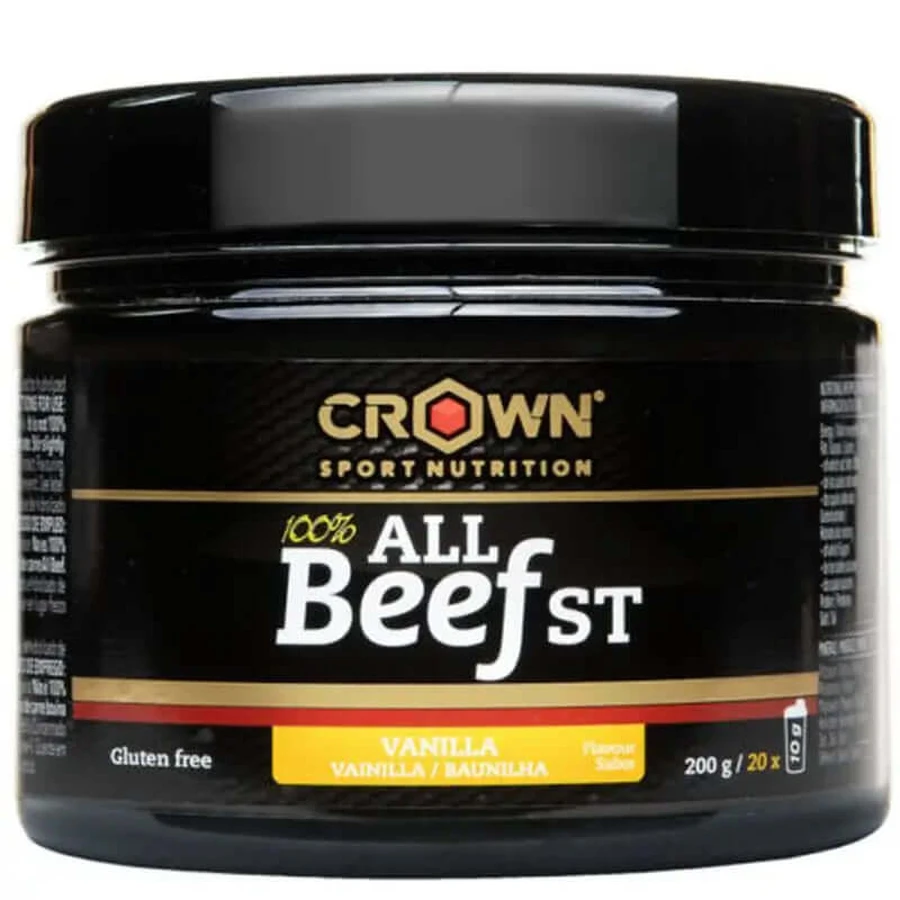 Crown Sport Nutrition 100% All Beef Vanilla, 200 g (20 porcji): ceny i cechy
