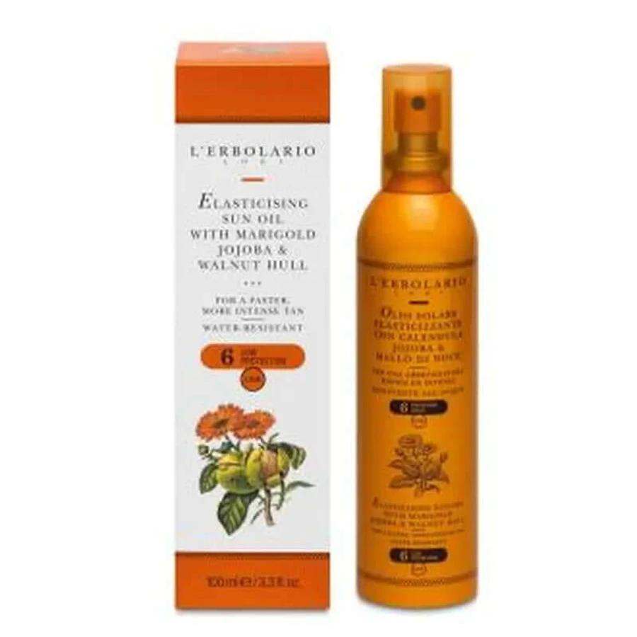 L'Erbolario Zonnebrandolie Calendula & Jojoba Spf6