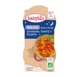 Babybio Good Night Carrot Tomato and Polenta Chunks, 2X200 grams