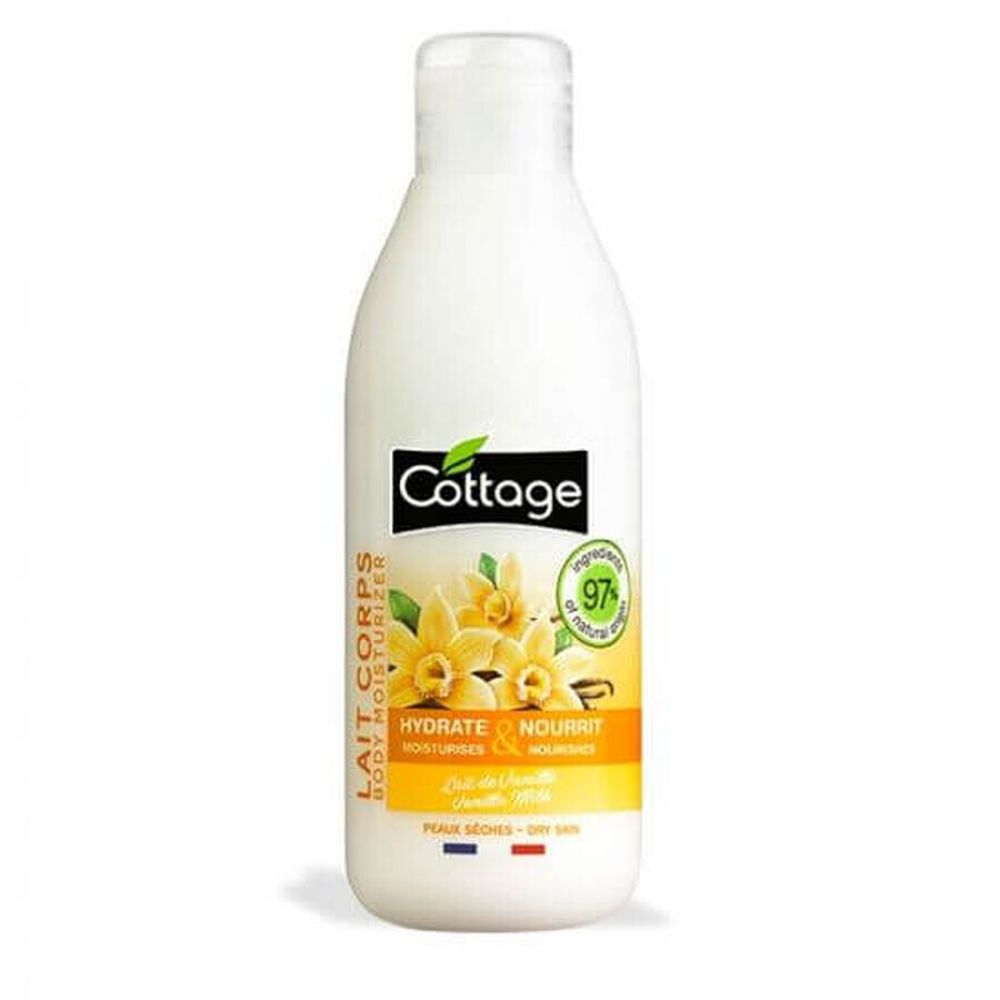 Lait corporel hydratant à la vanille, 200 ml, Cottage