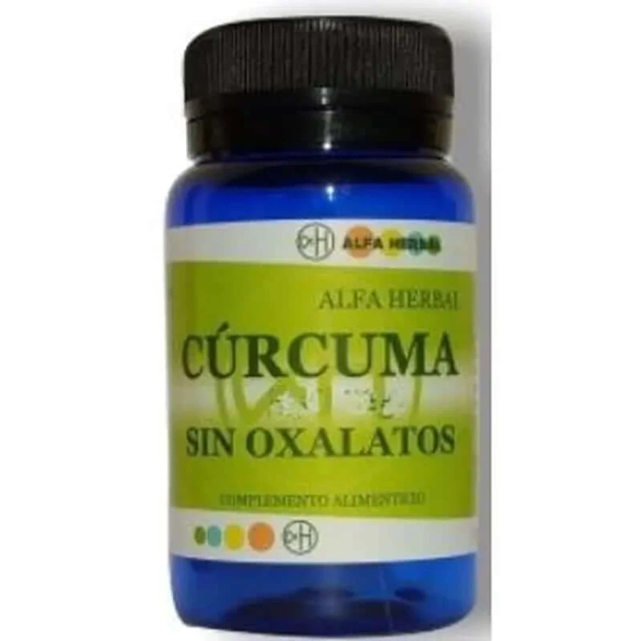 Alpha Herbal Curcuma Sans Oxalate 350 60 Capsules