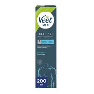 Veet Men Ontharingscrème Gevoelige Huid, 200 ml