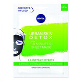 Urban Skin Detox Napkin Mask, 1 stuk, Nivea