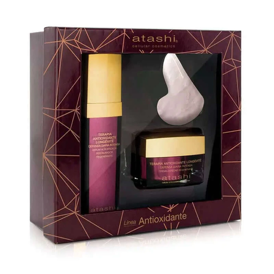Atashi Antioxidantien-Sonderausgabe Brustserum + Regenerator + Jade