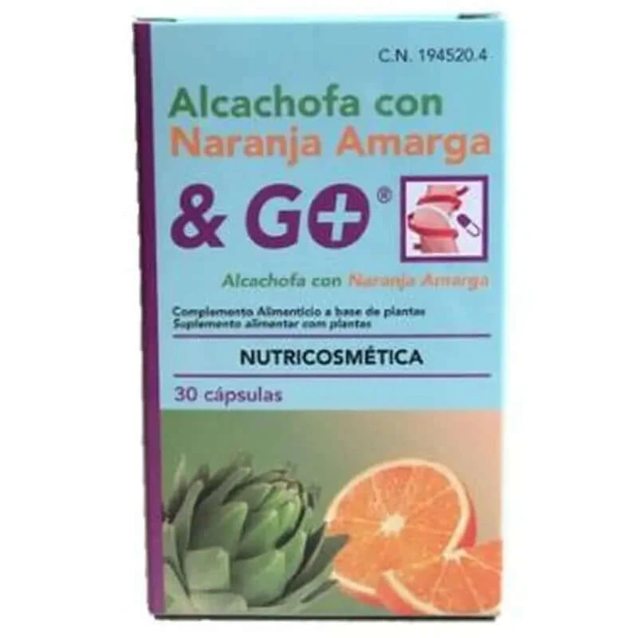 Pharma & Go Alcachofa Con Naranja Amarga 30Cap