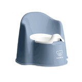 Potty Chair diepblauw/wit, Babybjorn