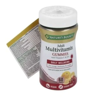 Nature's Bounty Gummies Multivitamine Volwassene 60 Gummies