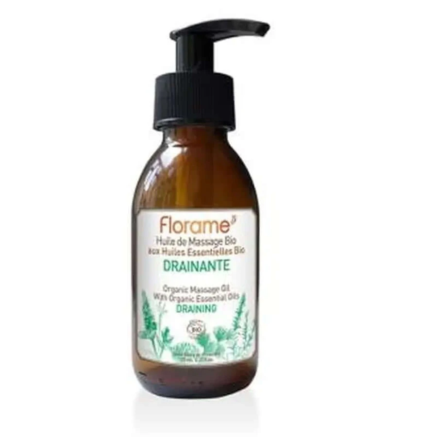 Florame Draining Massage Oil 120Ml