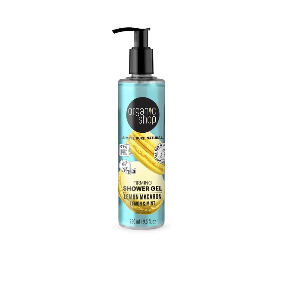 Organic Shop Mix Ujędrniający żel pod prysznic Lemon Macaron , 280 ml: ceny i cechy
