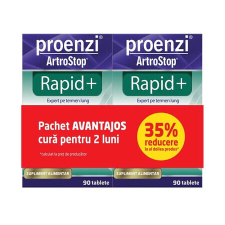 Proenzi ArtroStop Rapid+ Paket, 2x90 Kapseln, Walmark