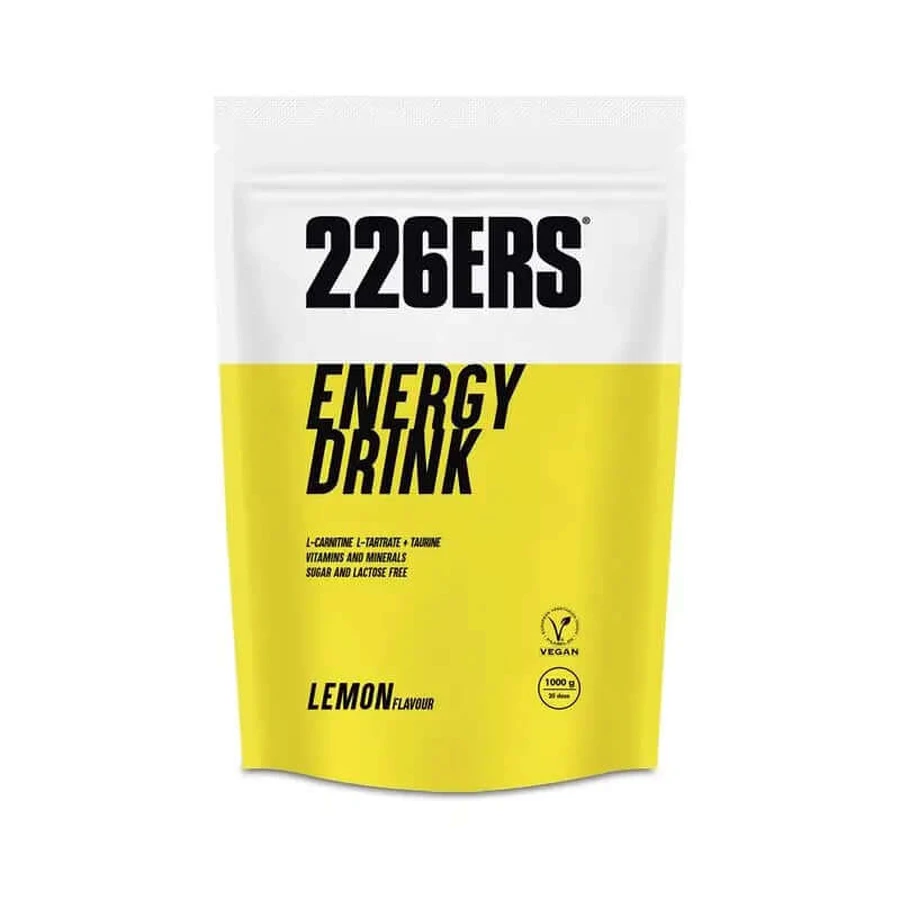 226Ers Energy Drink Boisson énergétique au citron, 1000 g