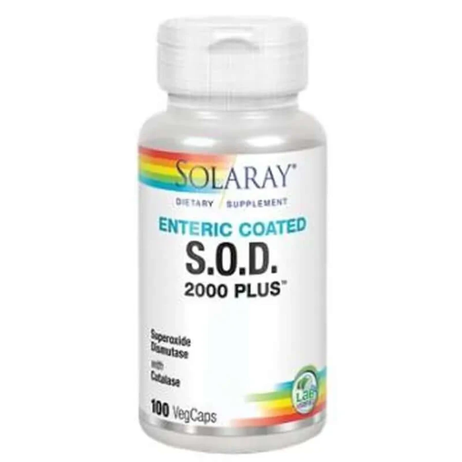 Solaray S.O.D. 2000 Plus 100 Capsulesveg