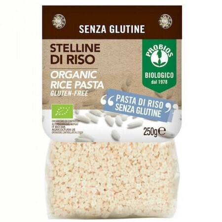 Stellini organic rice pasta, 250 g, Probios