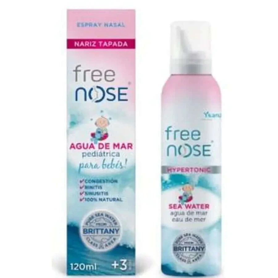 Ysana Vrije Neus Hypertonisch Zeewater Pediatrisch 120Ml