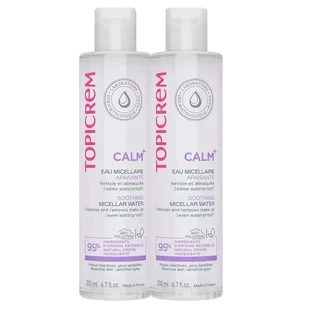 Topicrem Pack Dúo Calm+ Agua Micelar 200 Ml 2ª Ud 50 %