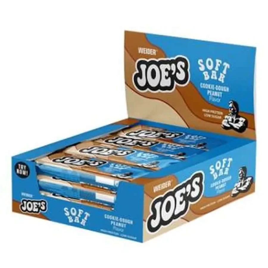 Weider Joe'S Zachte reep koekjesdeeg 12X50Gr