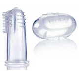 Thimble toothbrush with storage box, Nuby