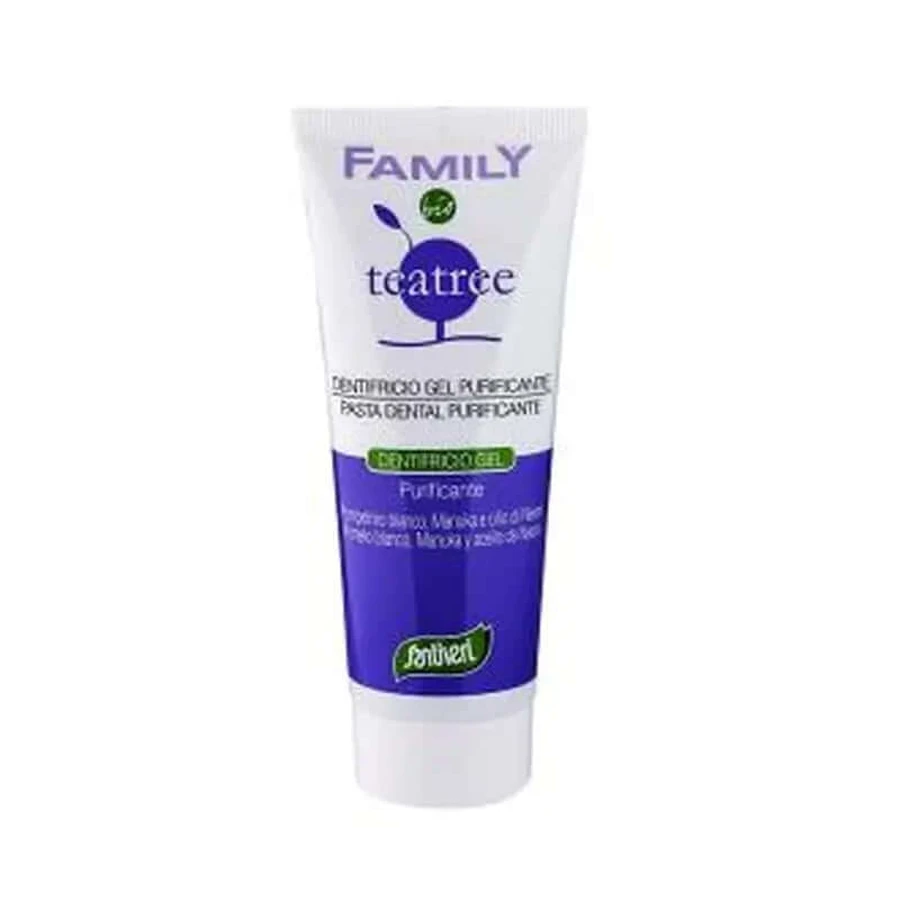 Santiveri Tea Tree Dentifricio 75Ml. Bio