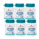 Ana Maria Lajusticia Tryptofaan met GABA + Plasifora en Magnesium, verpakking 6 x 60 tabletten