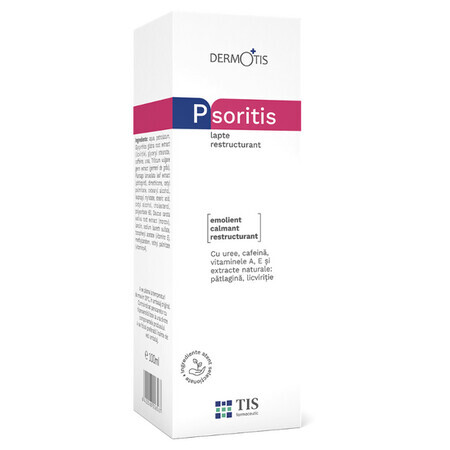 Psoriasis, Herstructureringsmelk, 100 ml, Tis Farmaceutic