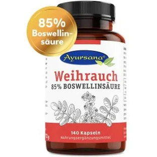 Ayursana Boswellia 85%+Semilla De Uva 140Cap