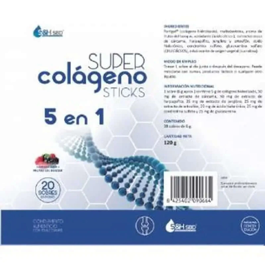 Wetenschap & Gezondheid Sbd Super Collageen 5 In 1 20Sticks