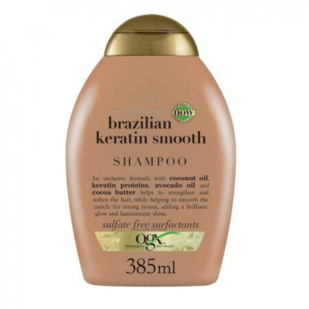 Champú brasileño Keratin Smooth, 385 ml, OGX