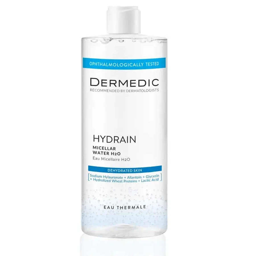 Dermedic Hydrain3 Hyaluron H2O Micellair Water, 500 ml
