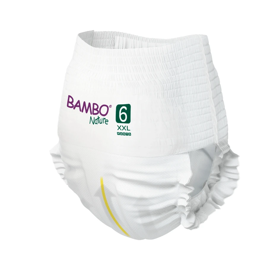 Luierbroekjes eco nr. 6, +18 kg, 38 stuks, Bambo Nature